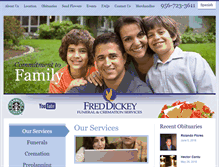 Tablet Screenshot of freddickey.com